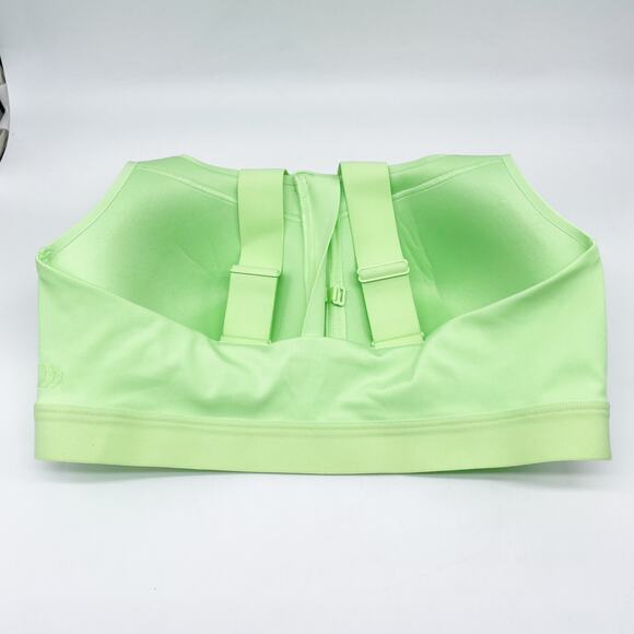All In Motion Sculpt High Support Zip Front Sports Bra Light Green Size 38B - Picture 3 of 5